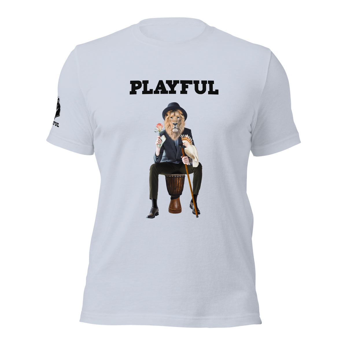 Playful Lion (Unisex) T-Shirt