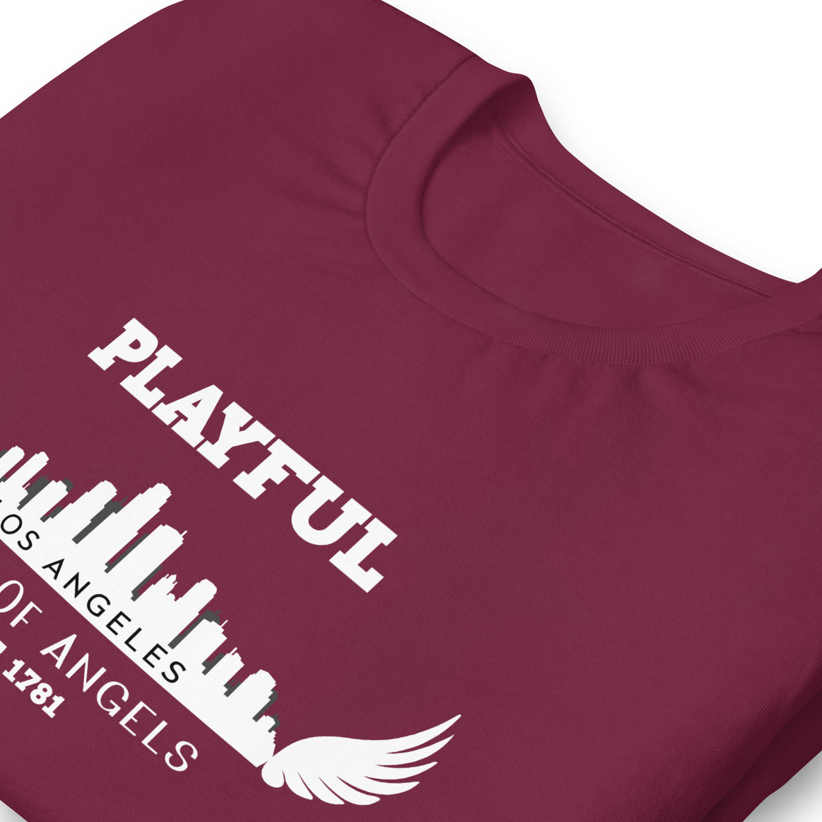 Playful Los Angeles City of Angels (Unisex) T-Shirt