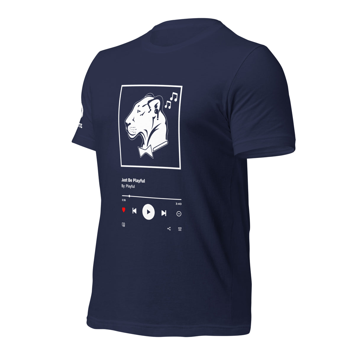 Just Be Playful Streaming (Unisex) Tee