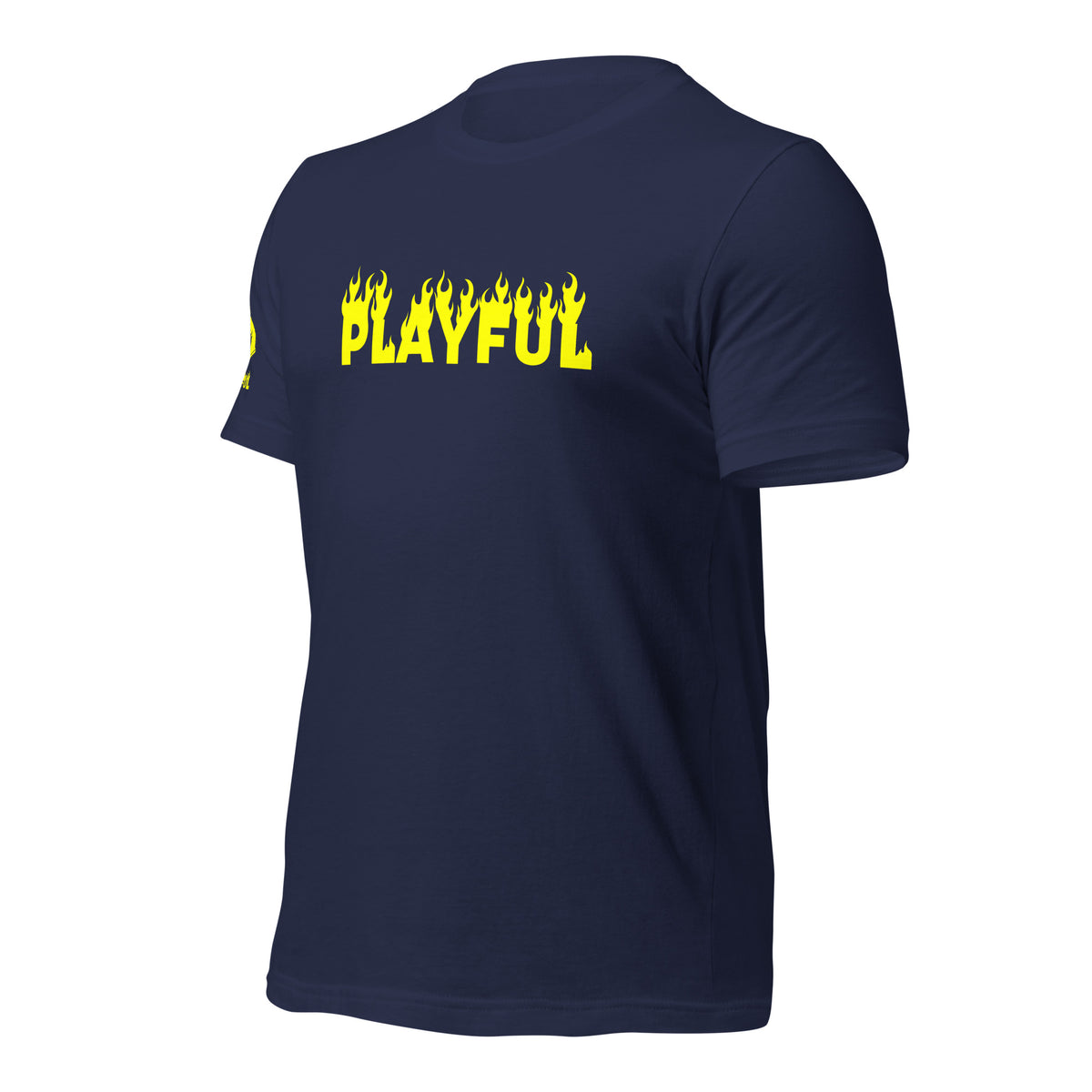 Playful Fire (Yellow) (Unisex) T-Shirt