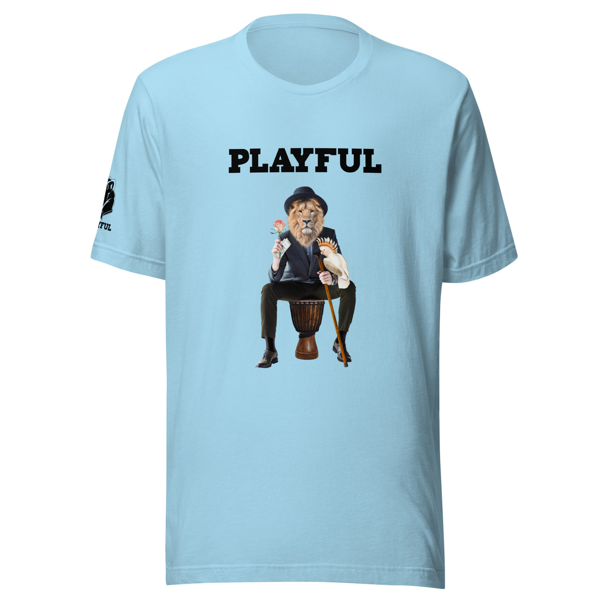 Playful Lion (Unisex) T-Shirt