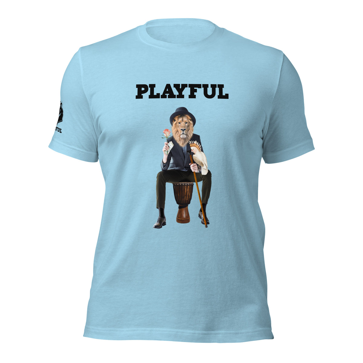 Playful Lion (Unisex) T-Shirt