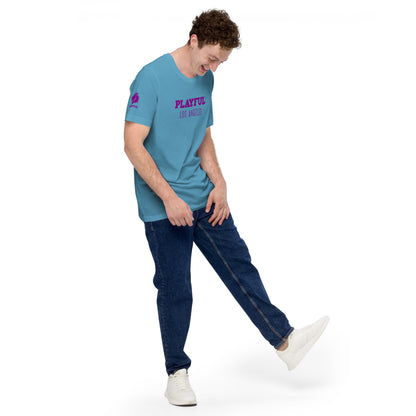 Playful Los Angeles - Purple (Unisex) t-shirt