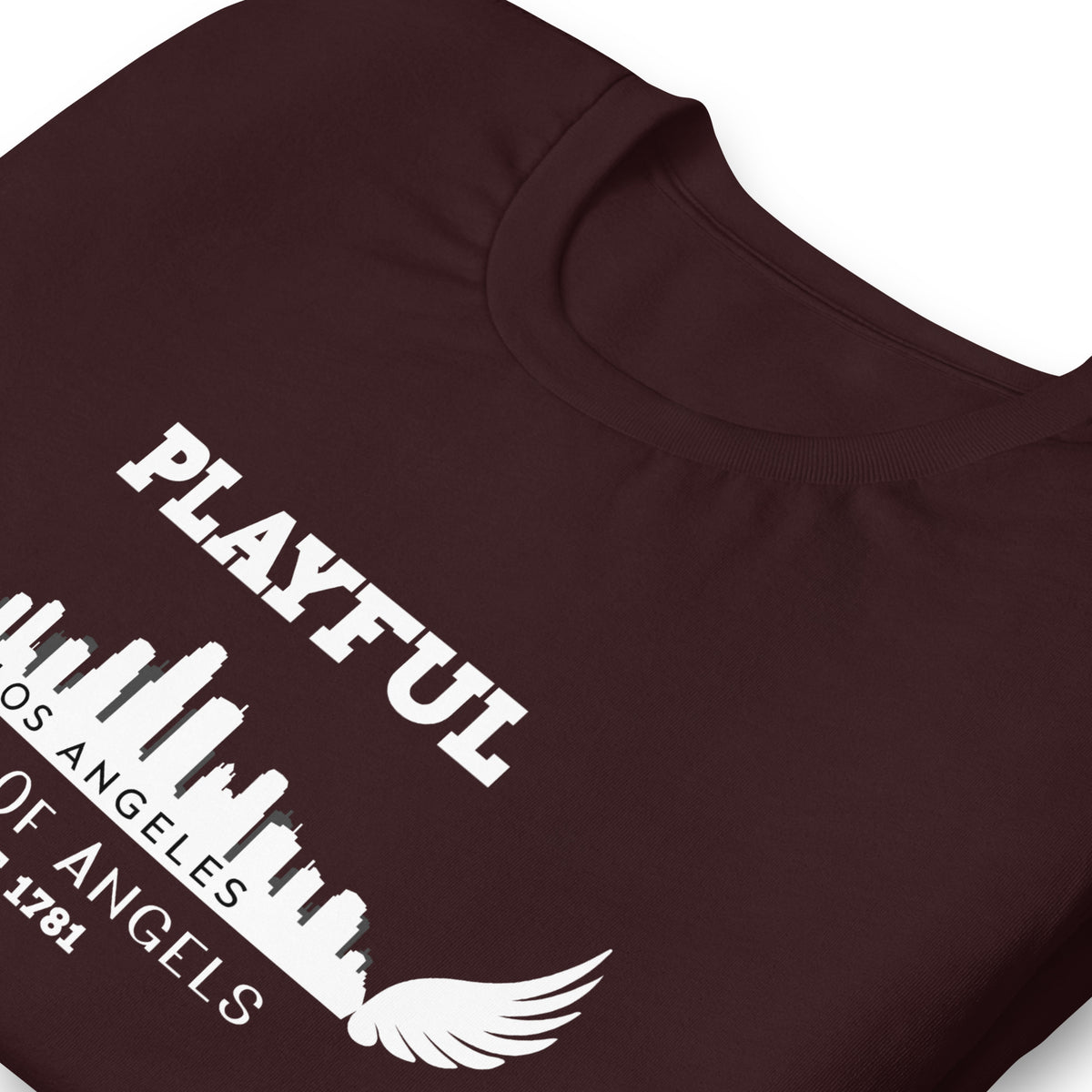 Playful Los Angeles City of Angels (Unisex) T-Shirt