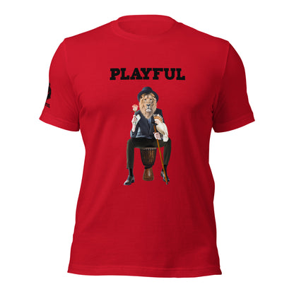 Playful Lion (Unisex) T-Shirt