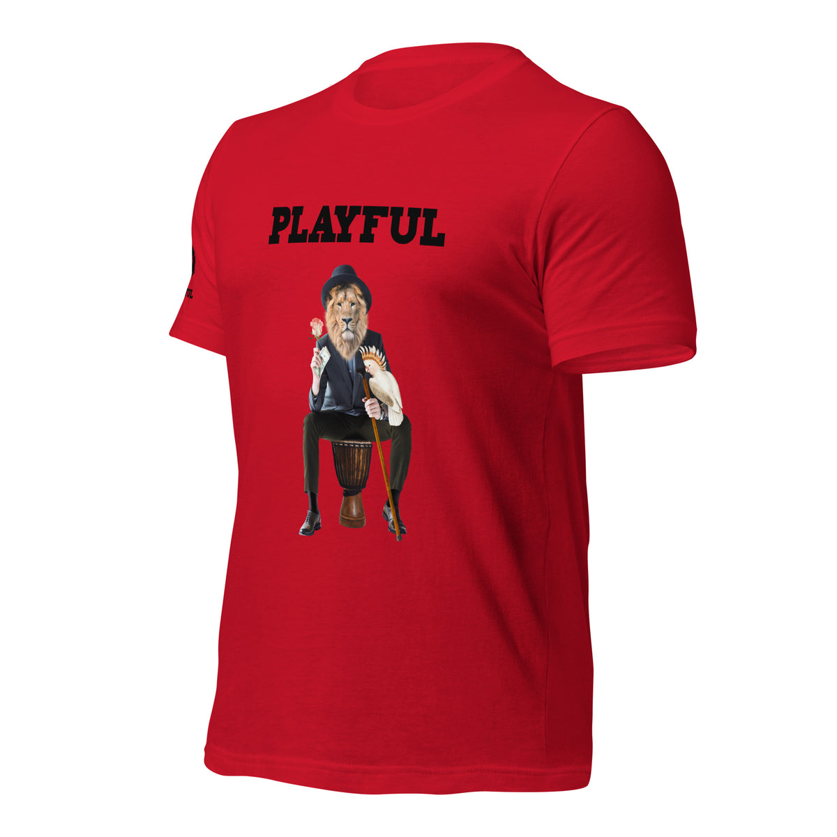 Playful Lion (Unisex) T-Shirt