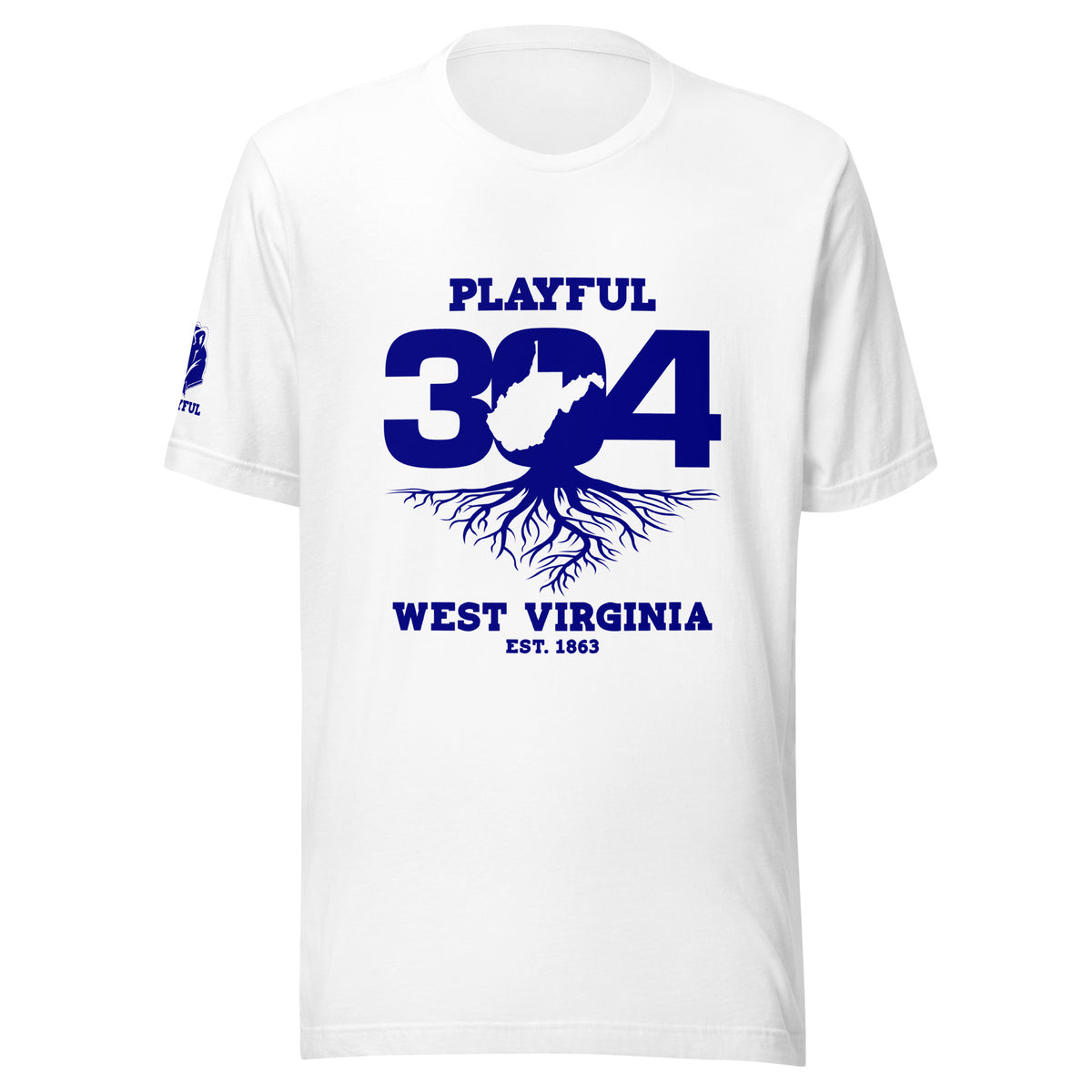 Playful WV - Blue (Unisex) T-Shirt