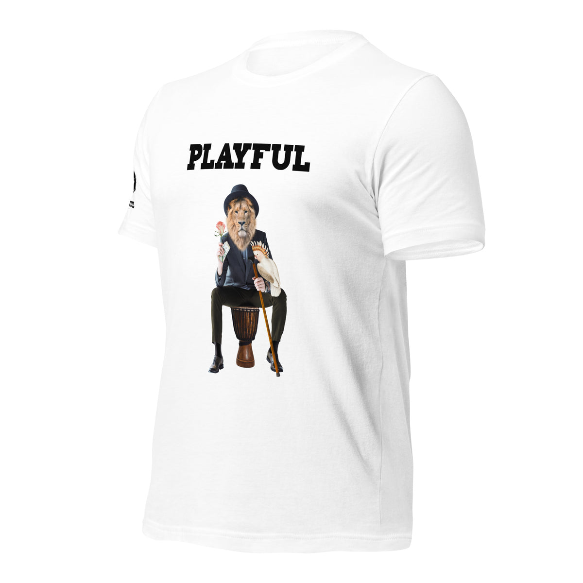 Playful Lion (Unisex) T-Shirt