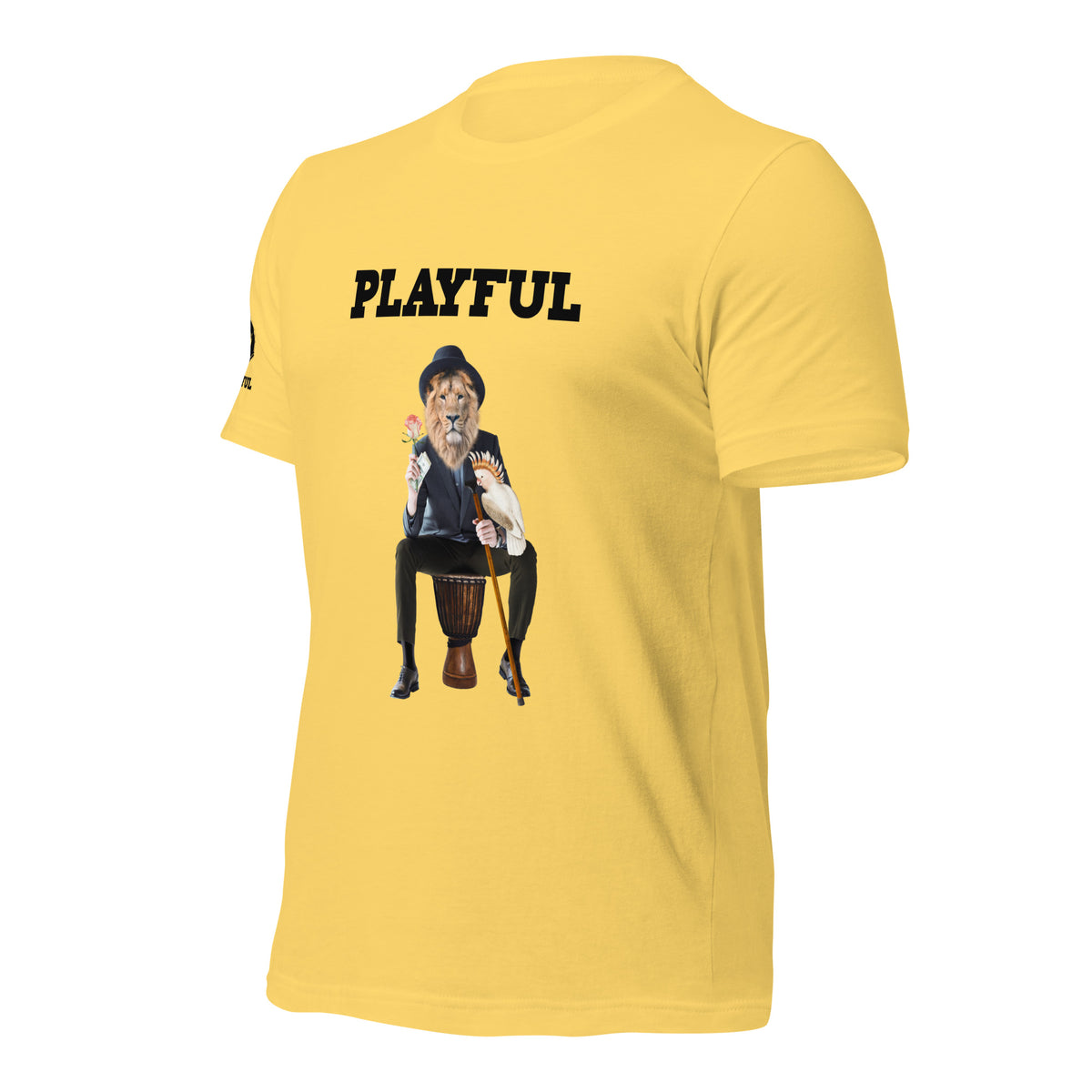 Playful Lion (Unisex) T-Shirt
