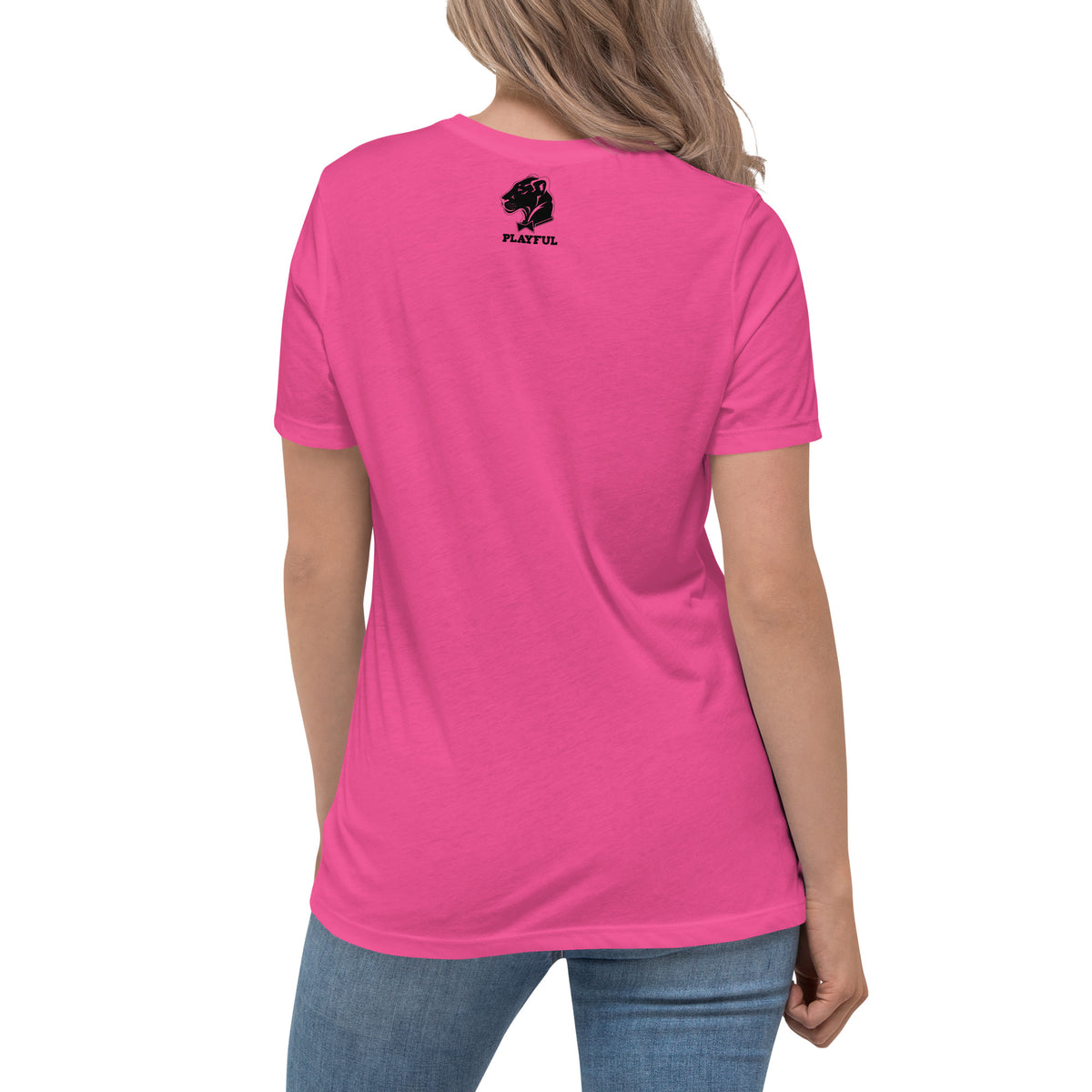 Playful & Frisky Ladies Relaxed T-Shirt