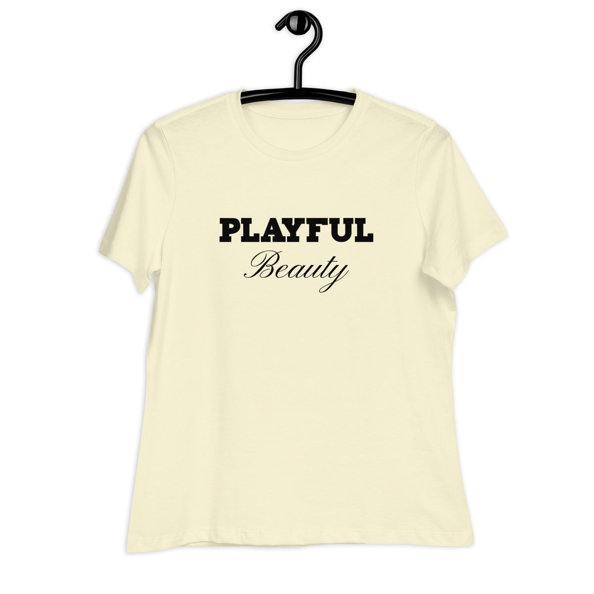 Playful Beauty Ladies Relaxed T-Shirt