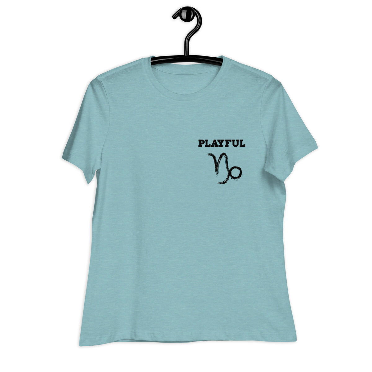 Playful Capricorn Ladies Relaxed T-Shirt