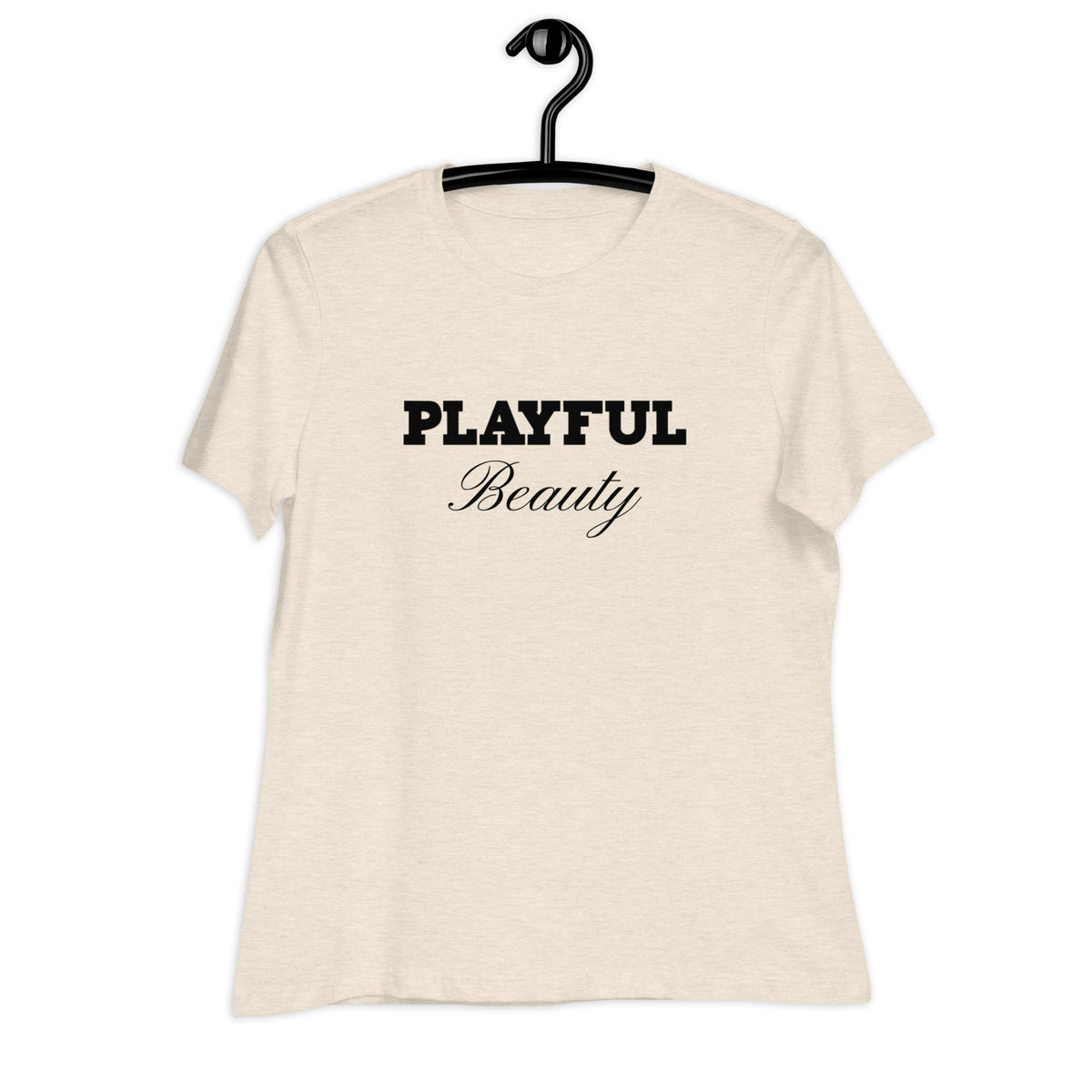 Playful Beauty Ladies Relaxed T-Shirt