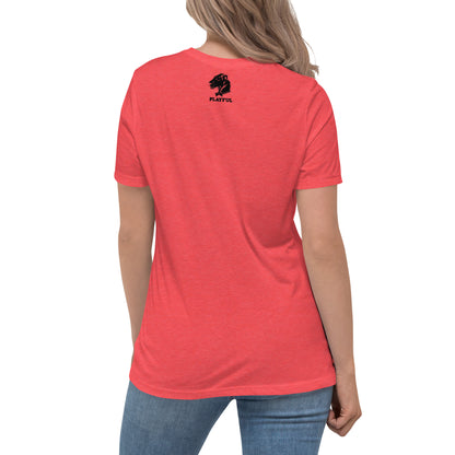 Playful & Frisky Ladies Relaxed T-Shirt